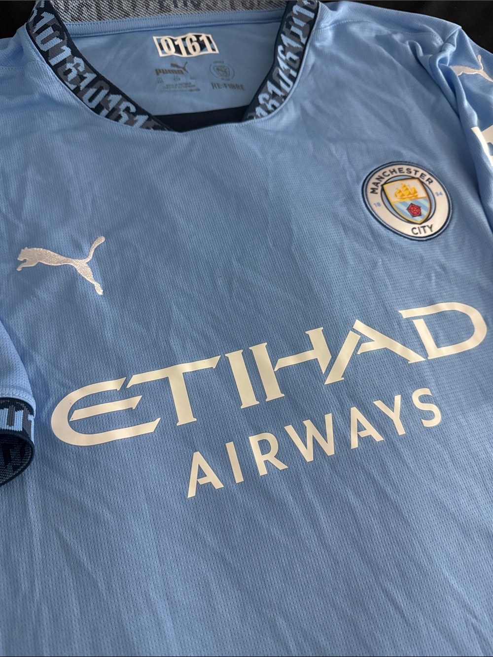 Manchester City 🏴 2024-25 Puma English Premier League Home Jersey - Picture 7 of 9